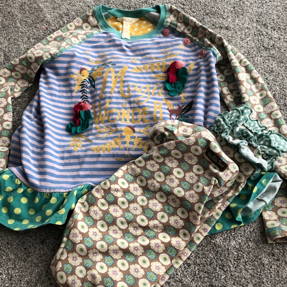 Matilda Jane euc size 10 top and pants